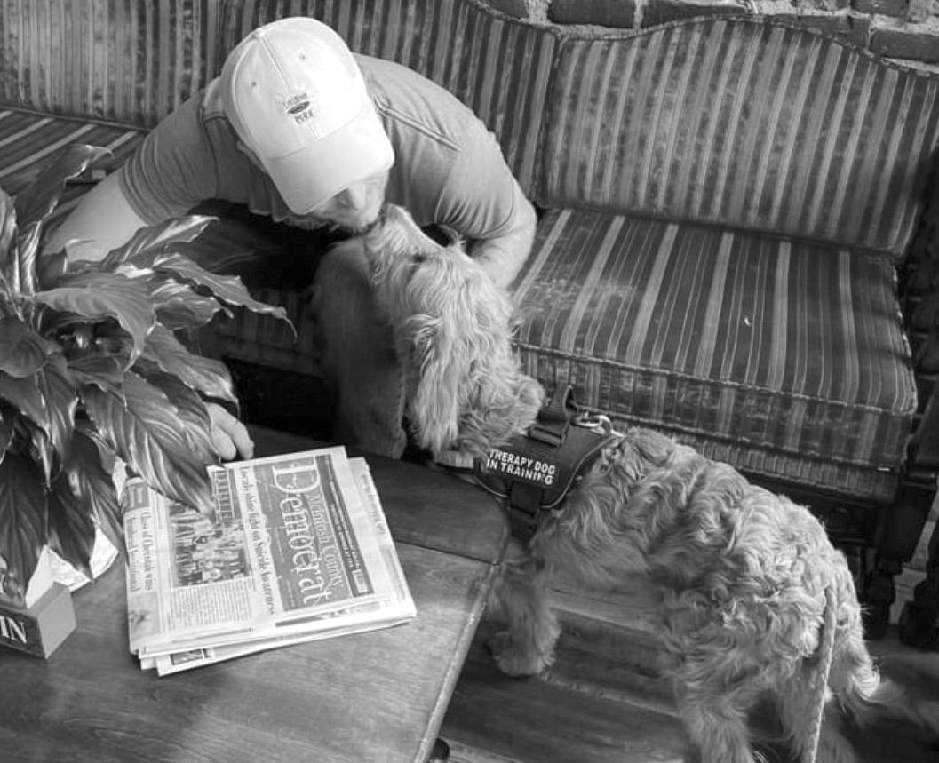Checotah Perk hosted a puppy kissing booth to raise money for CPS