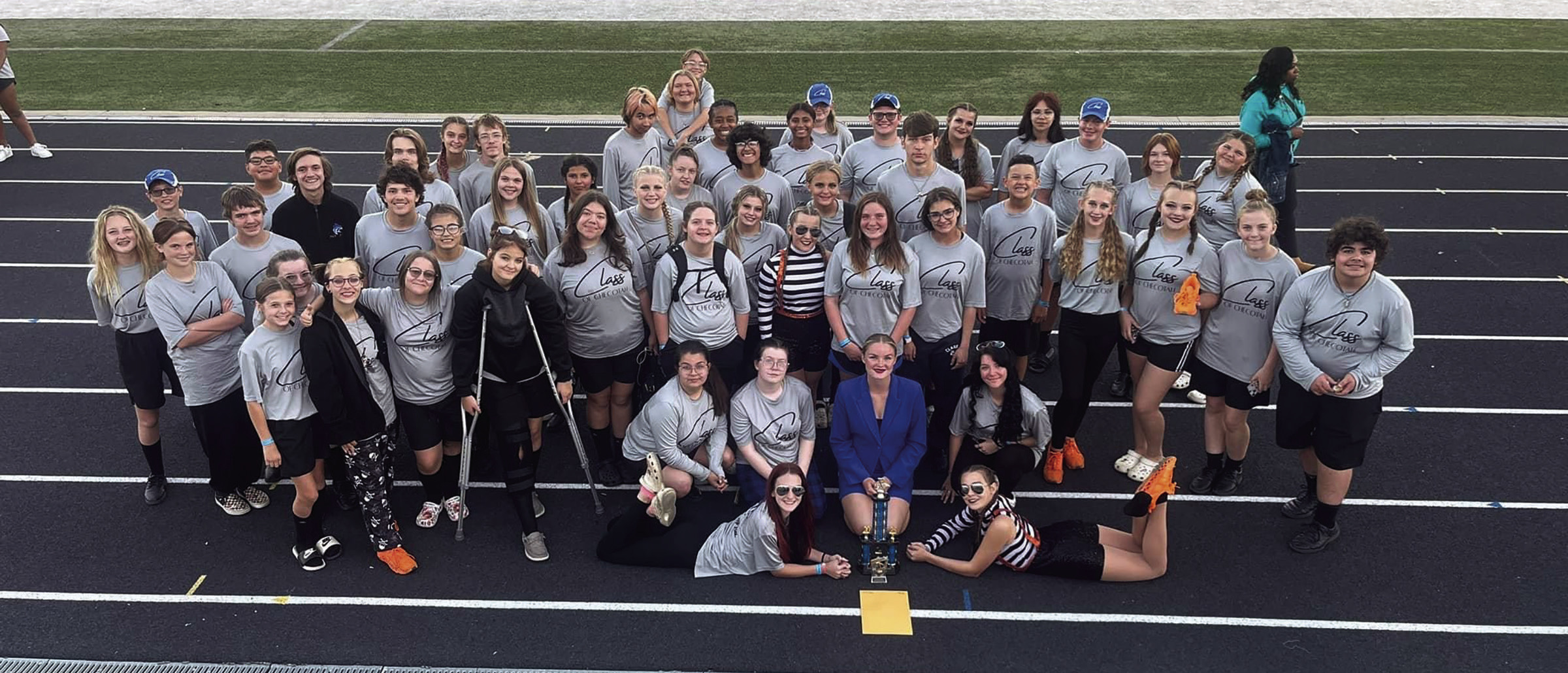 Class of Checotah marching season ends on high note