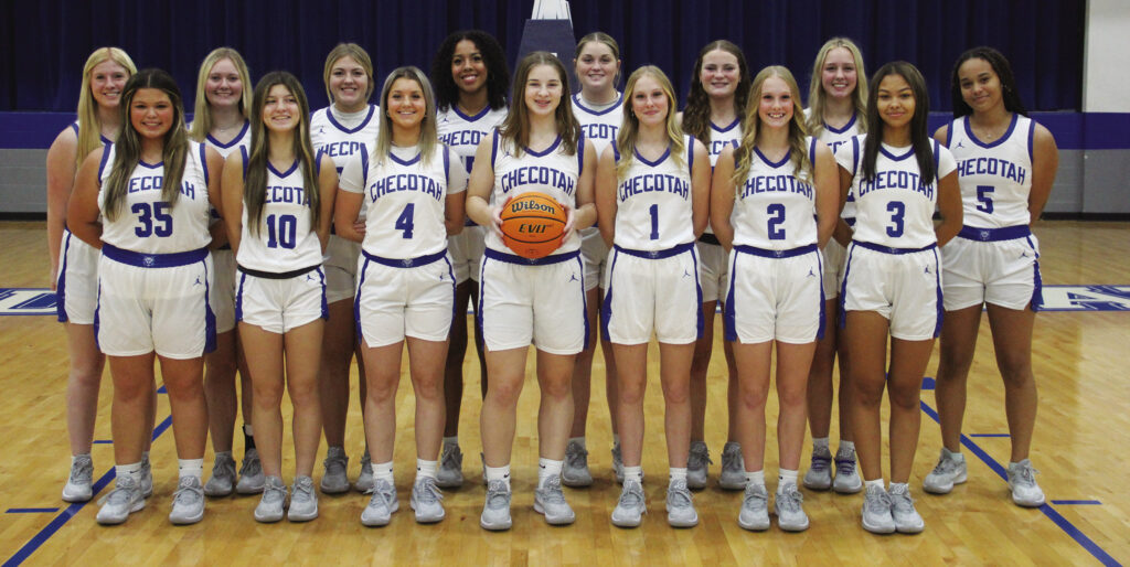 The 202324 Checotah Lady Wildcats Basketball Team