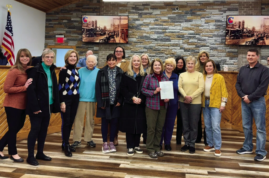 Oklahoma P.E.O. Chapter BX, Checotah honored
